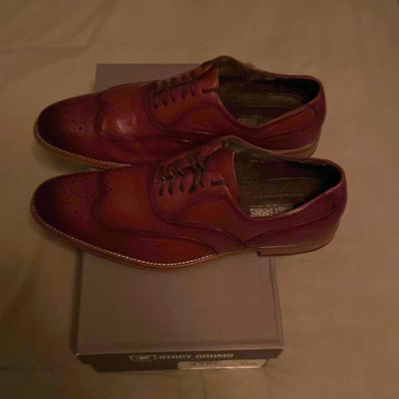 Stacy Adam’s brown wingtip size 12 used with new box - Picture 4 of 6